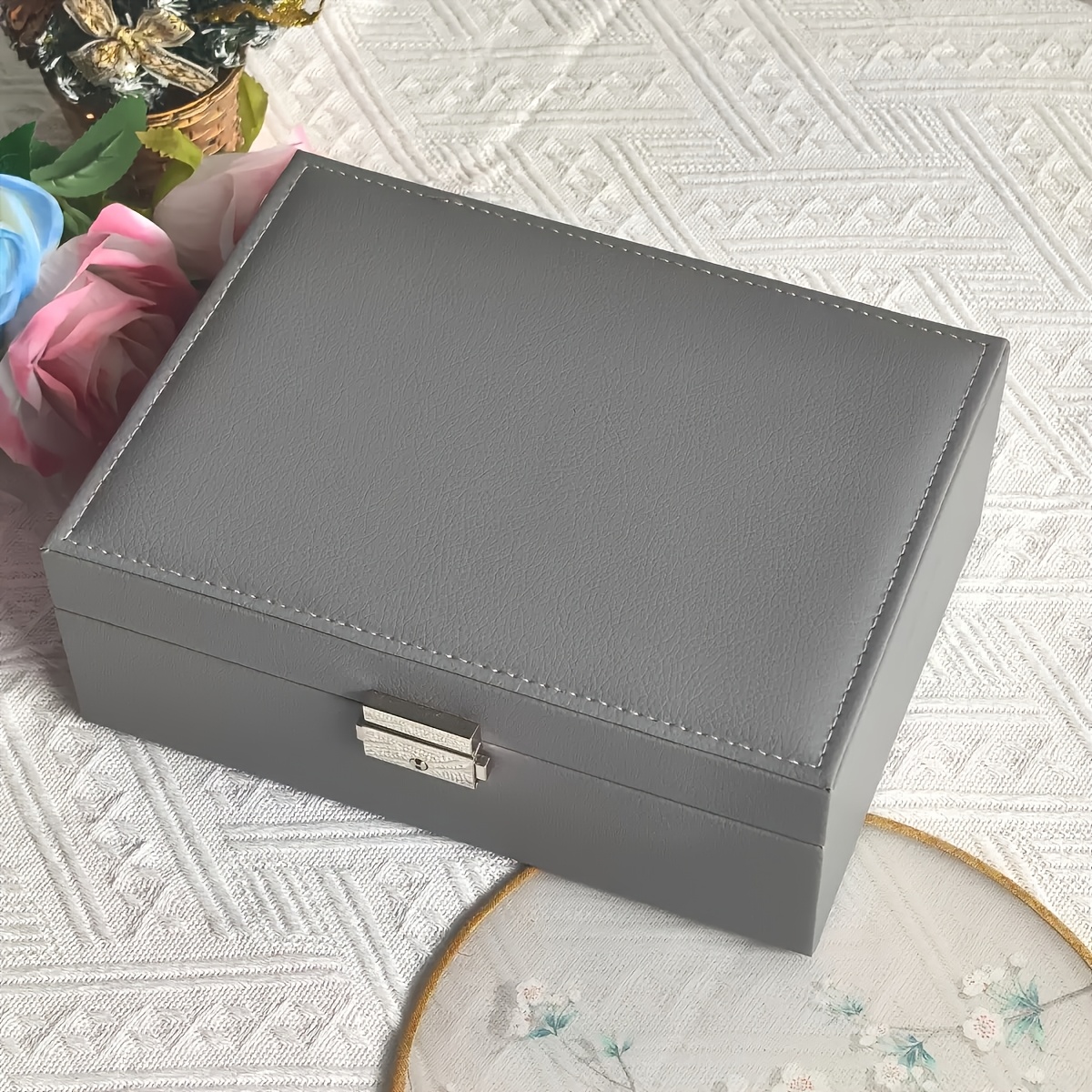 Custom Personalized Multi-Layer Jewelry Storage Box